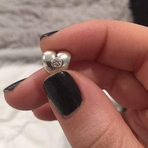 Pandora Heart Pink Accent Charm